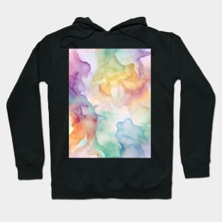 Colorful Watercolor Pattern - 04 Hoodie